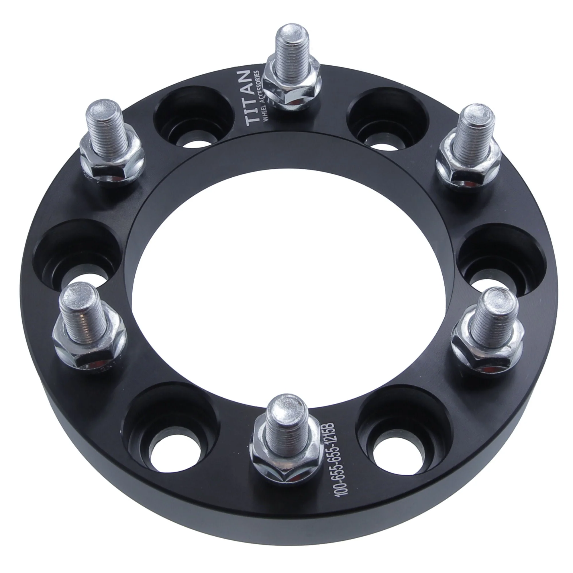 1" (25mm) Wheel Spacers for Dodge Mitsubishi | 6x5.5 (6x139.7) | 12x1.5 Studs | - Image 3