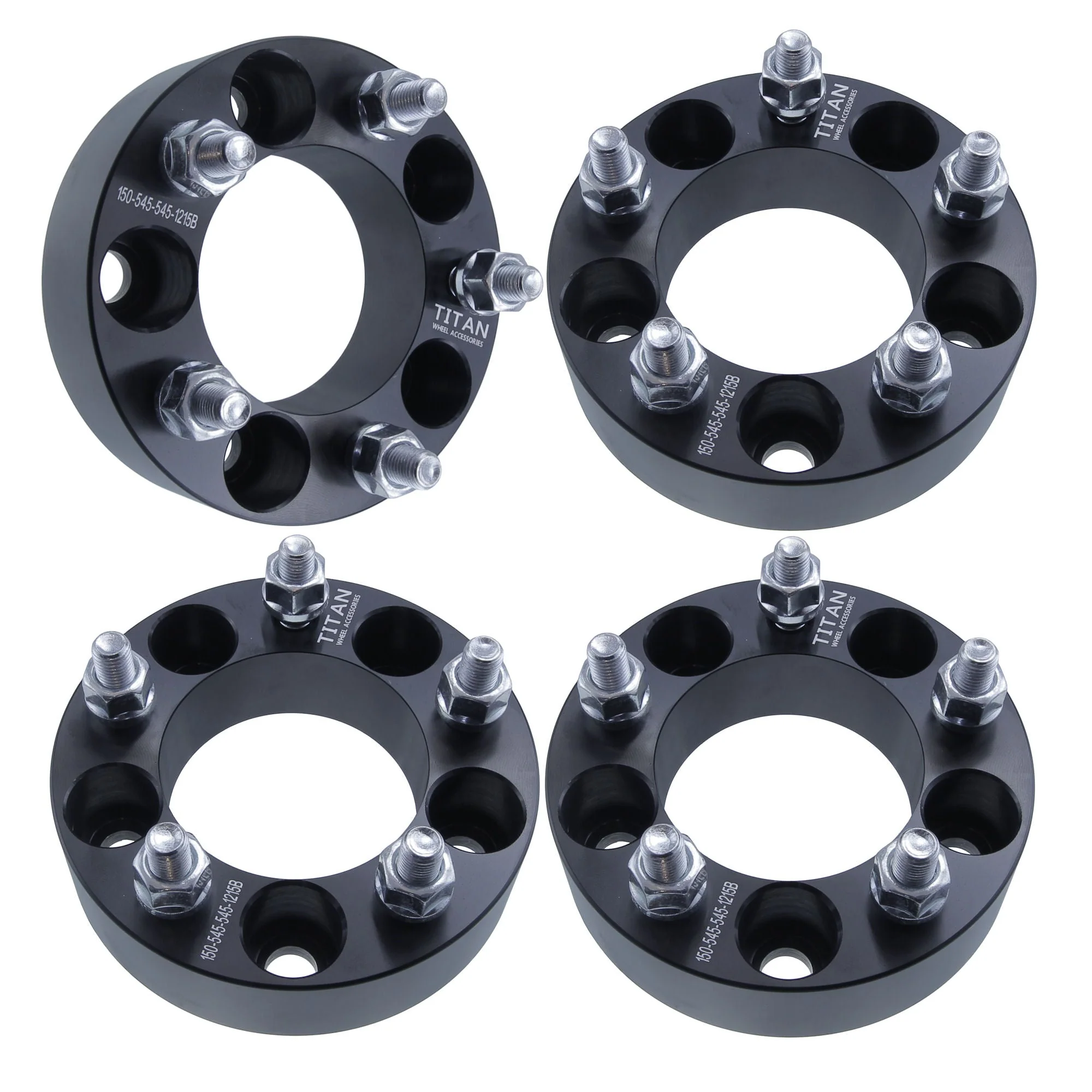 1" (25mm) Wheel Spacers for Wrangler TJ YJ XJ | 5x4.5 | 1/2x20 Studs |