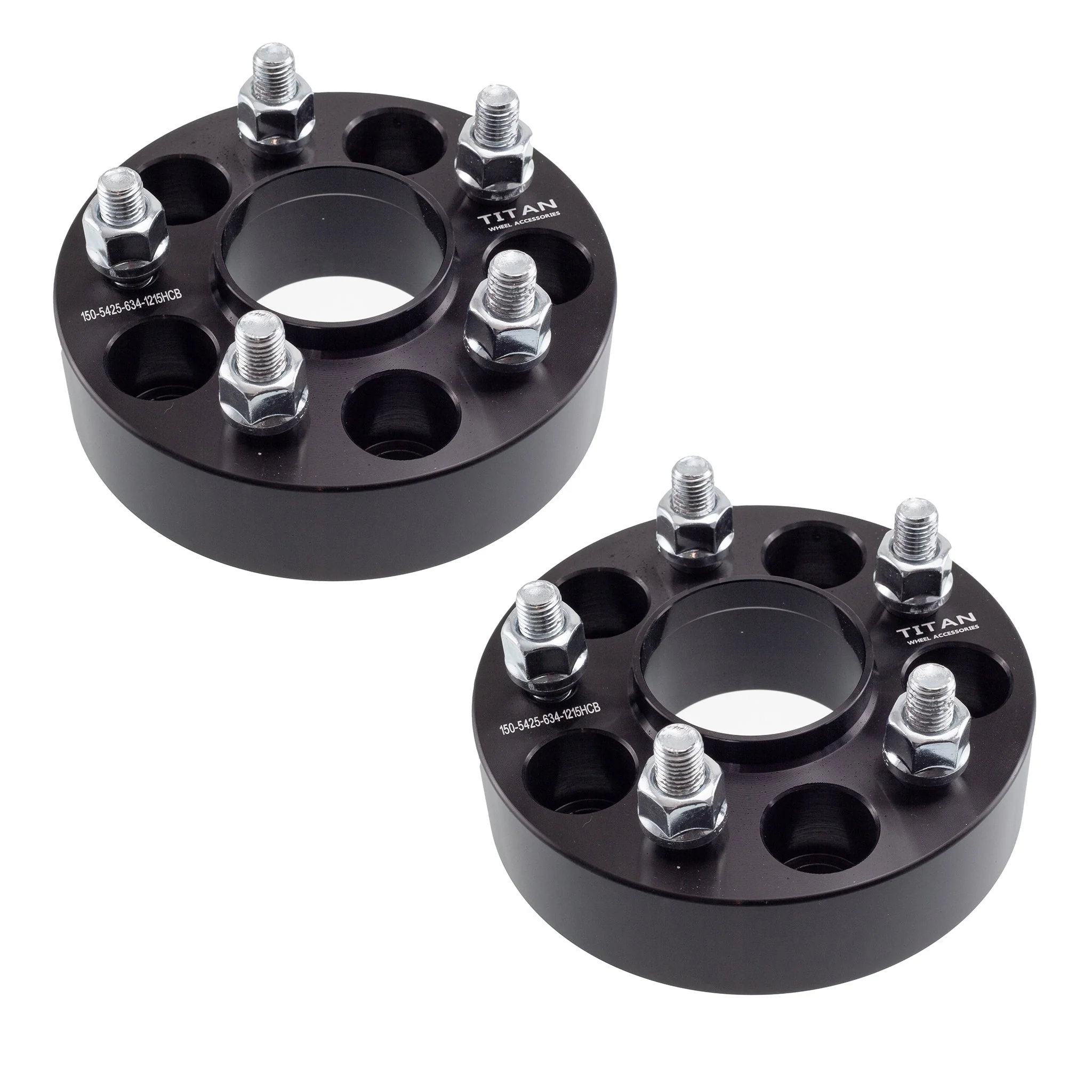 1.5" (38mm) Wheel Spacers for Ford Bronco Sport Escape | 5x4.25 (5x108) | 63.4 Hubcentric | 12x1.5 Studs | - Image 2
