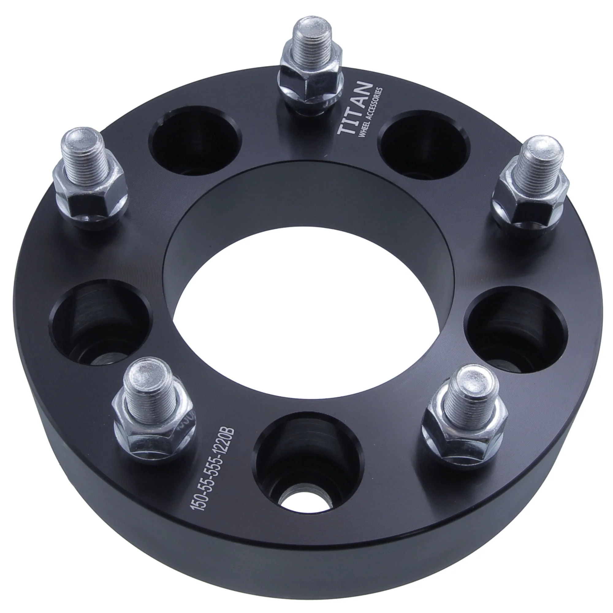 1.5" 5x5 to 5x5.5 Wheel Adapters for Jeep Commander Grand Cherokee Wrangler | 1/2x20 Studs | - Image 3