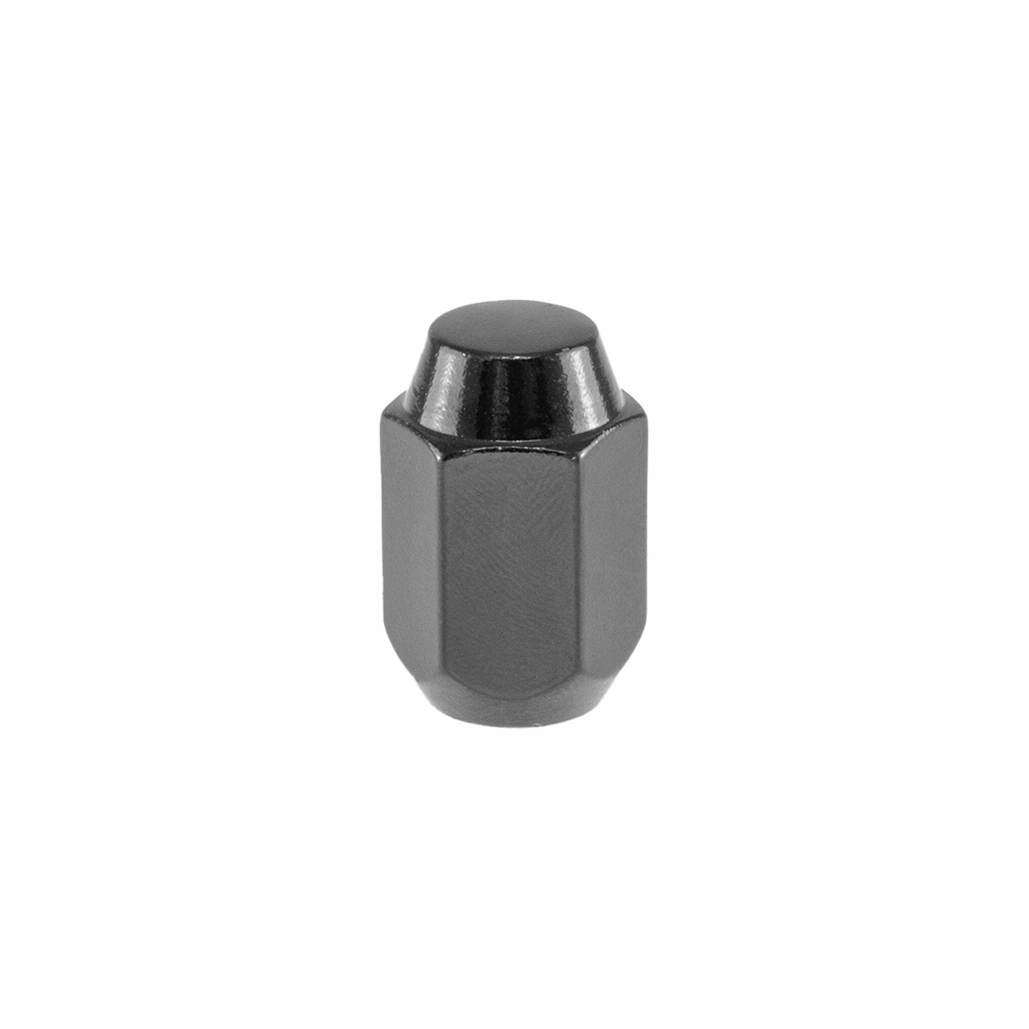 14x1.5 Closed Acorn 13/16 Head Black Lug Nuts - Image 2
