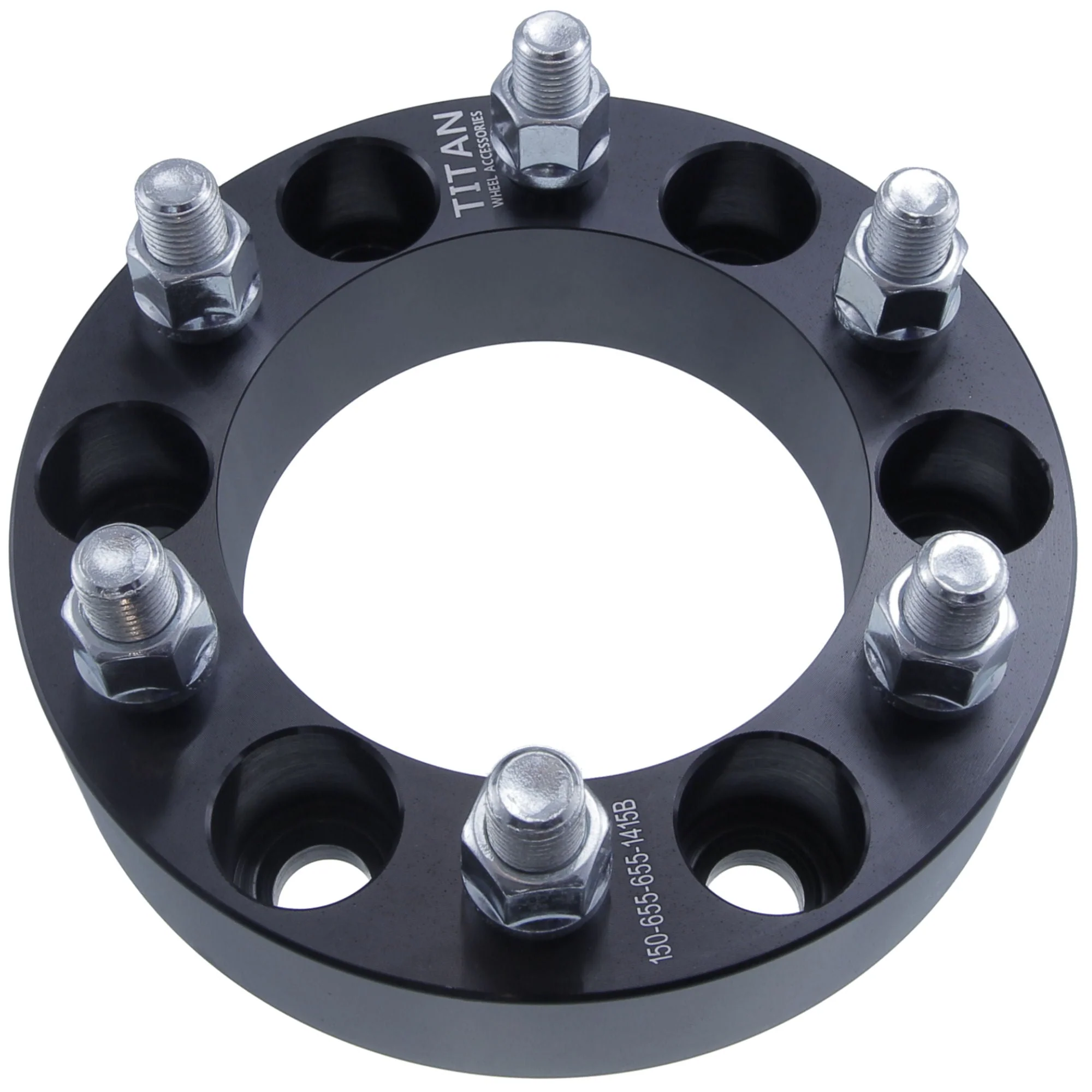2" (50mm) Wheel Spacers for Chevy Silverado GMC Sierra 1500 | 6x5.5 (6x139.7) | 14x1.5 Studs | - Image 3