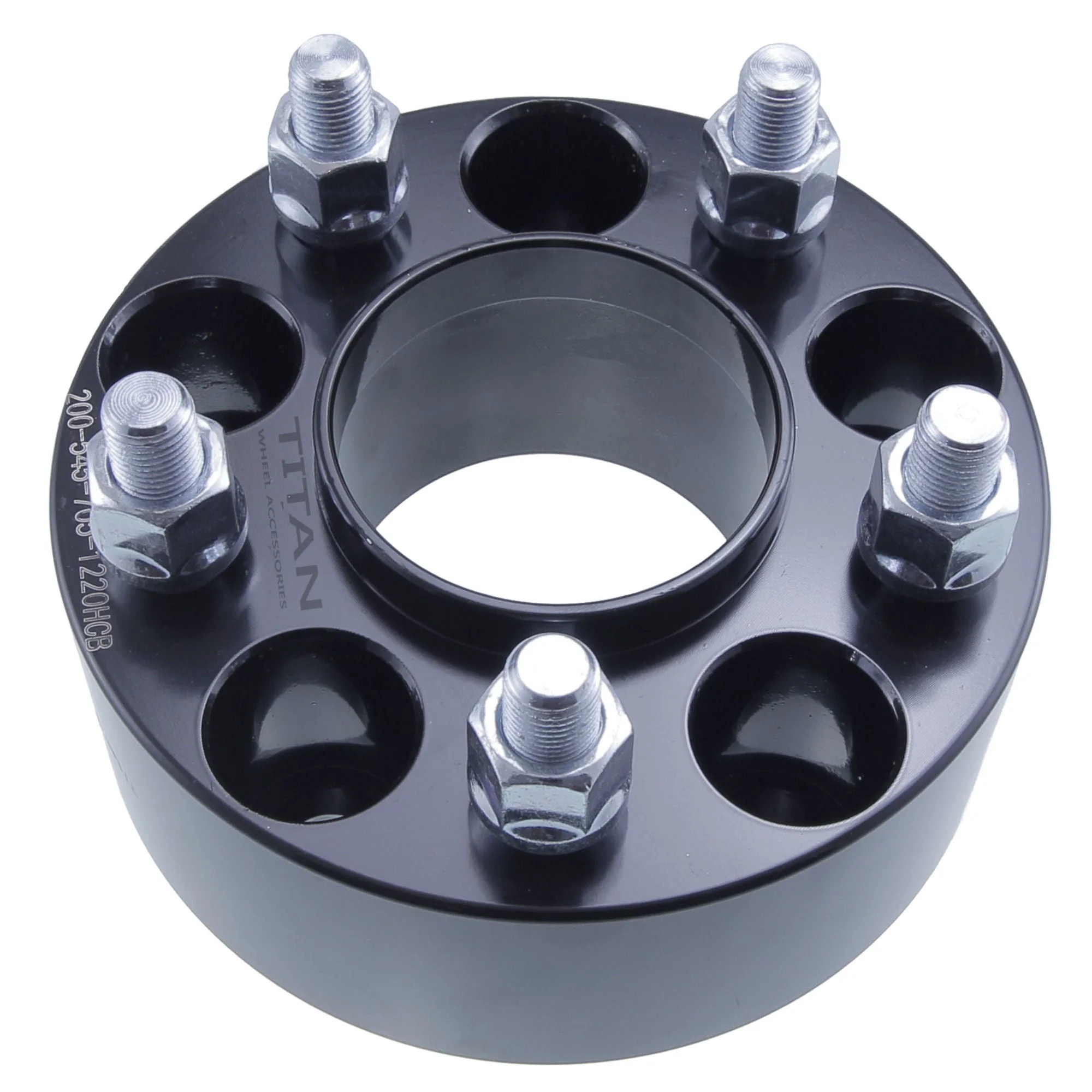 2" (50mm) Wheel Spacers for Ford Mustang Ranger Explorer Edge | 5x4.5 (5x114.3) | 70.5 Hubcentric |1/2x20 Studs | - Image 3