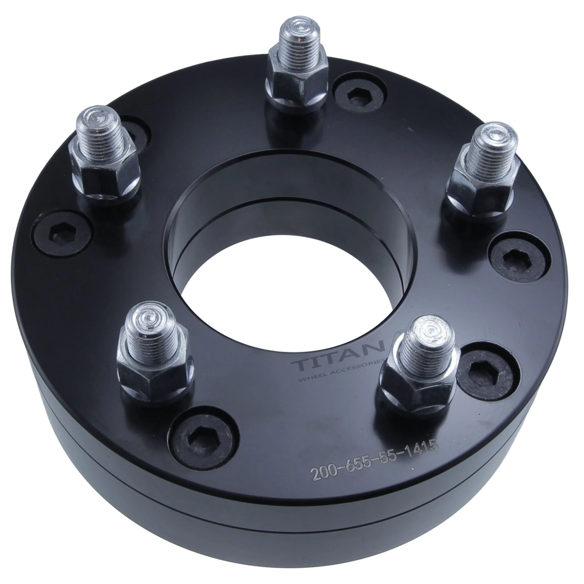 2" 5x5 to 6x5.5 Wheel Adapters for Chevrolet Trucks | 5x5 to 6x5.5 | 14x1.5 Studs | - Image 3