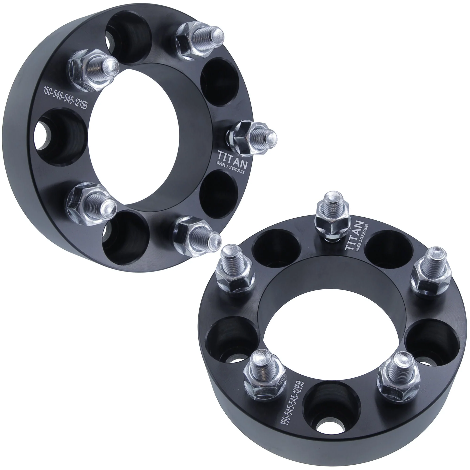 25mm (1") Wheel Spacers for Acura Honda Jeep | 5x114.3 | 12x1.5 Studs | - Image 2