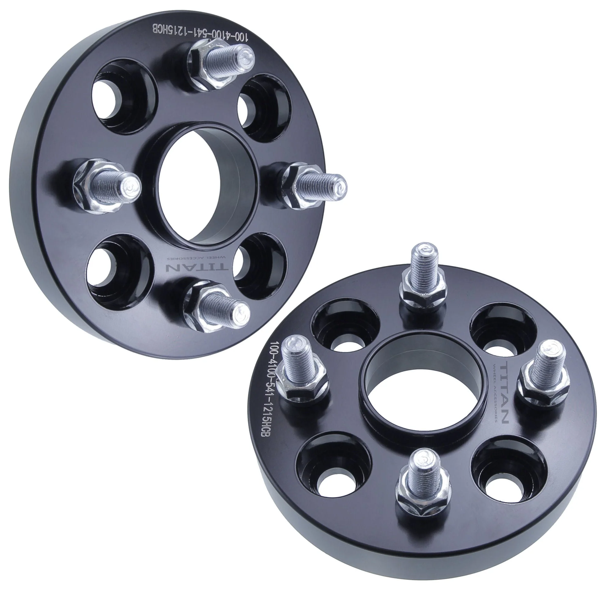 25mm (1") Wheel Spacers for Mazda Miata Scion xB Toyota MR2 | 4x100 | 54.1 Hubcentric | - Image 2