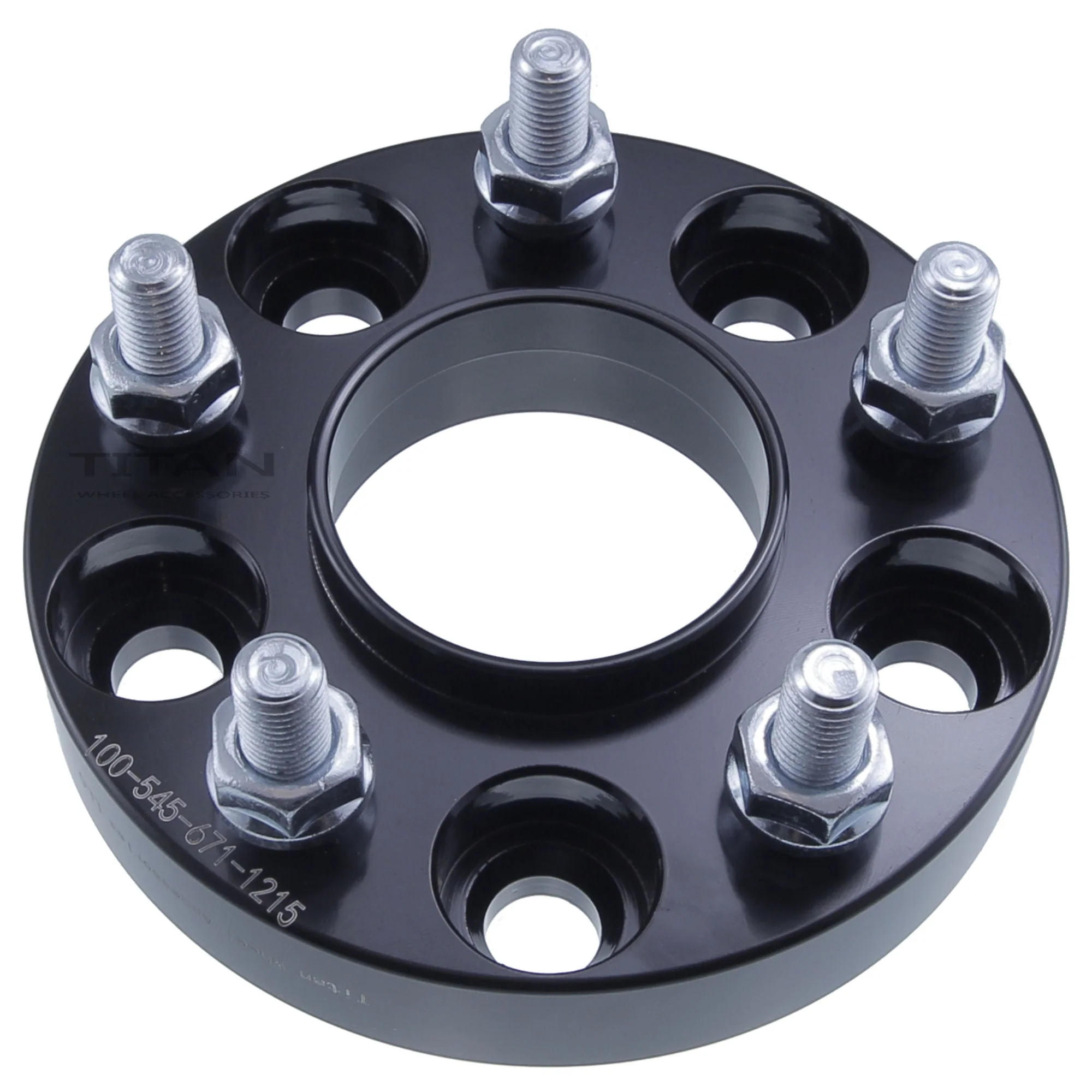 25mm (1") Wheel Spacers for Mazda RX7 RX8 Miata | 5x114.3 | 67.1 Hubcentric | 12x1.5 Studs | - Image 3