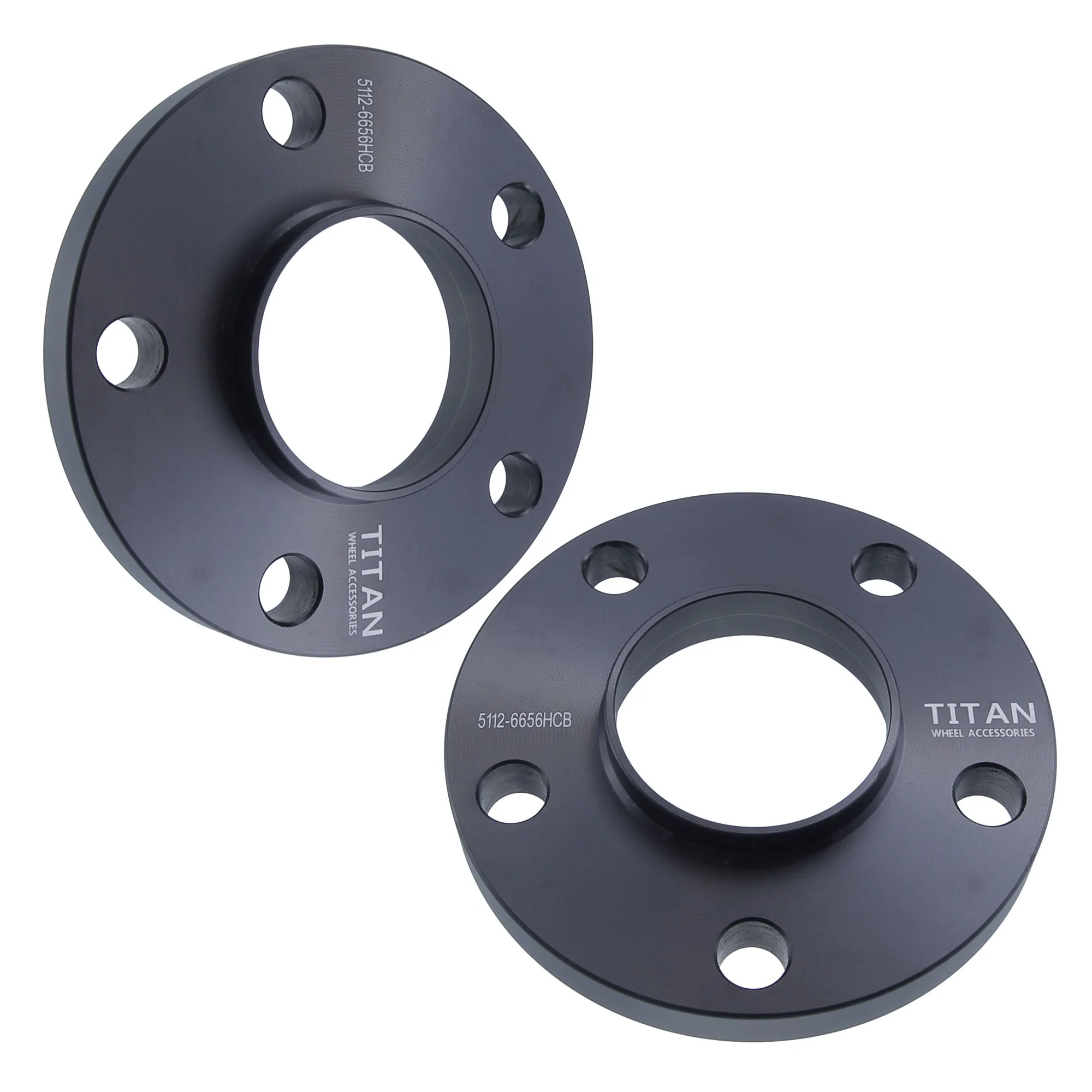 25mm (1") Wheel Spacers for VW Audi Mercedes | 5x112 | 66.56 Hubcentric | - Image 2
