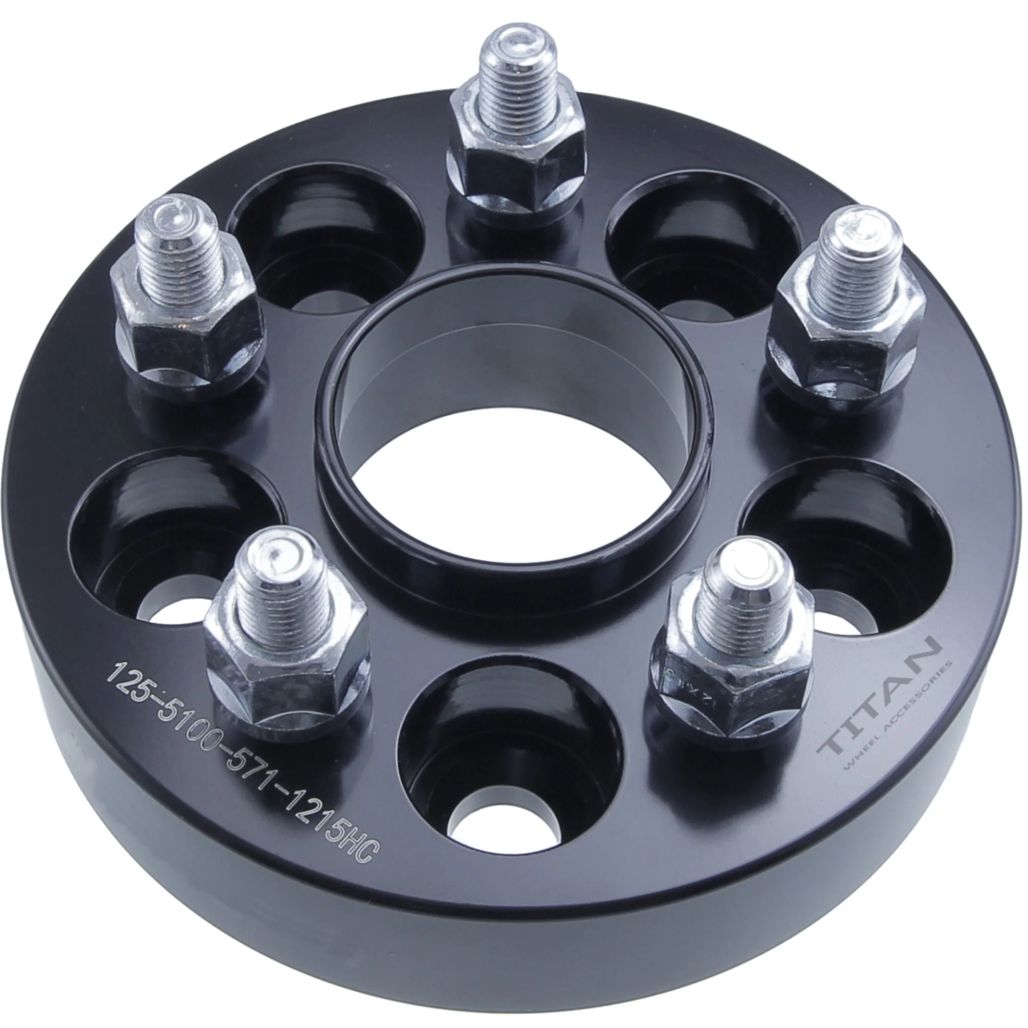 32mm (1.25") Wheel Spacers for VW Golf Beetle Jetta Audi TT | 5x100 | 57.1 Hubcentric |12x1.5 Studs | - Image 3