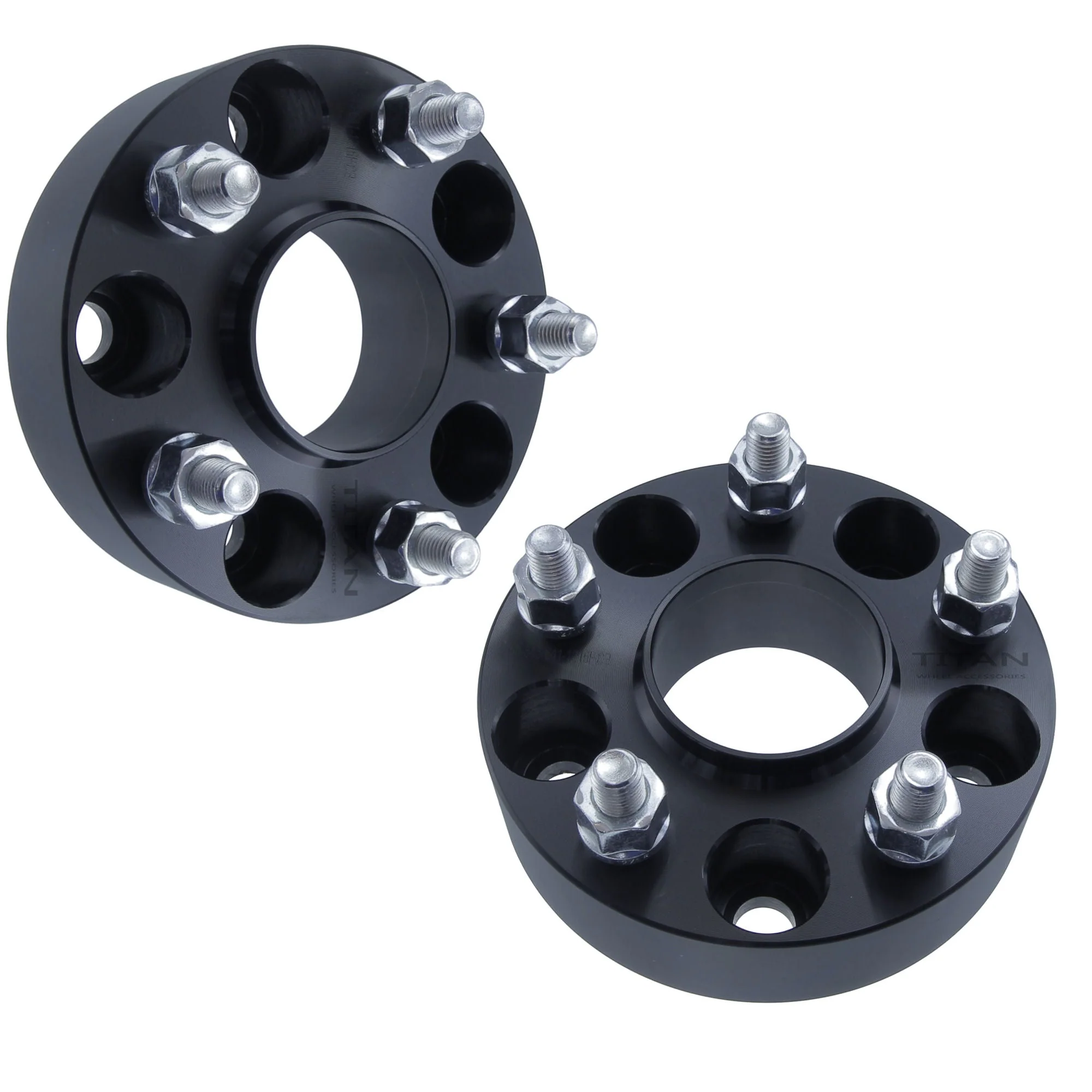 38mm (1.5") Wheel Spacers for Acura TSX TL Honda Accord Civic | 5x114.3 (5x4.5) | 64.1 Hubcentric |12x1.5 Studs | - Image 2