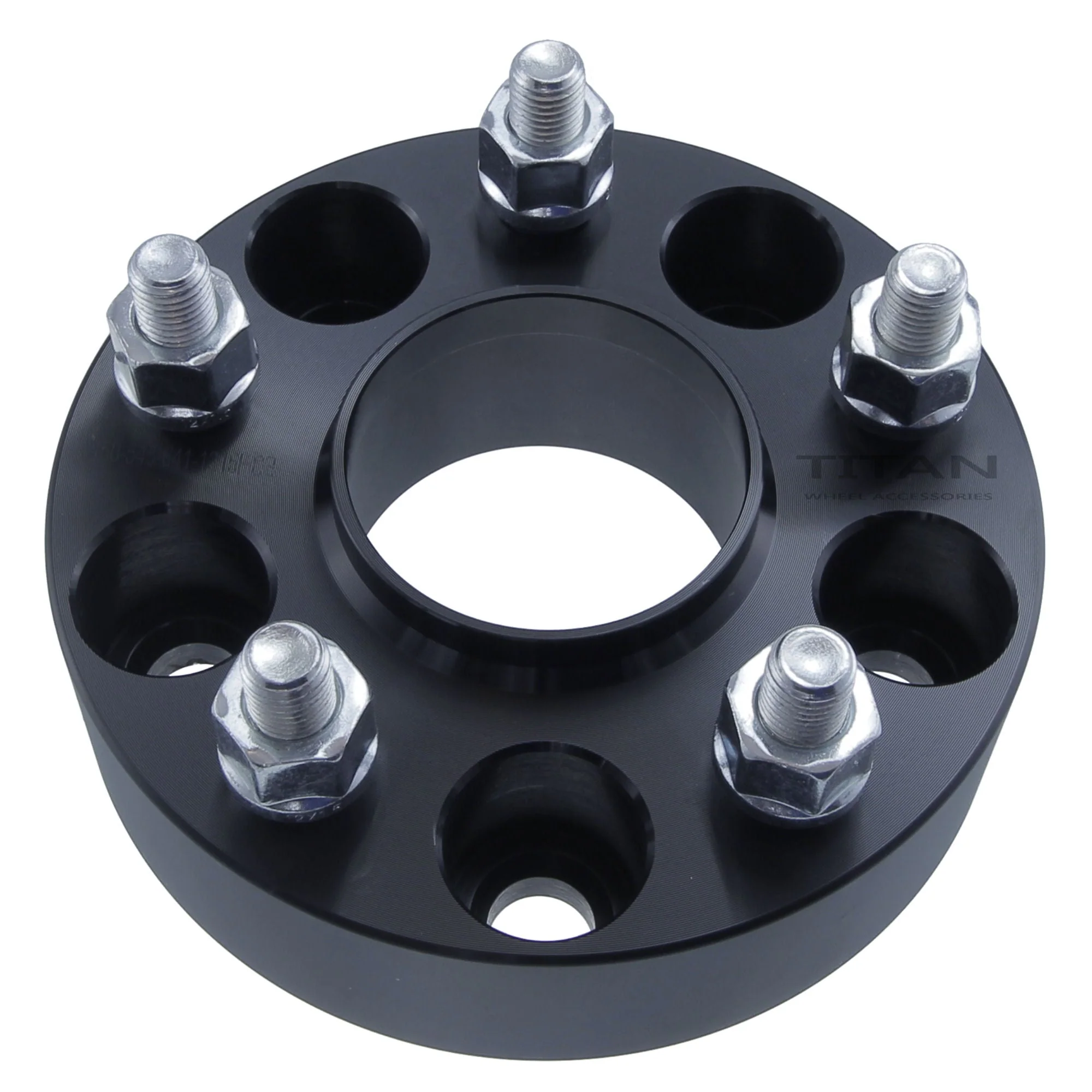 38mm (1.5") Wheel Spacers for Acura TSX TL Honda Accord Civic | 5x114.3 (5x4.5) | 64.1 Hubcentric |12x1.5 Studs | - Image 3
