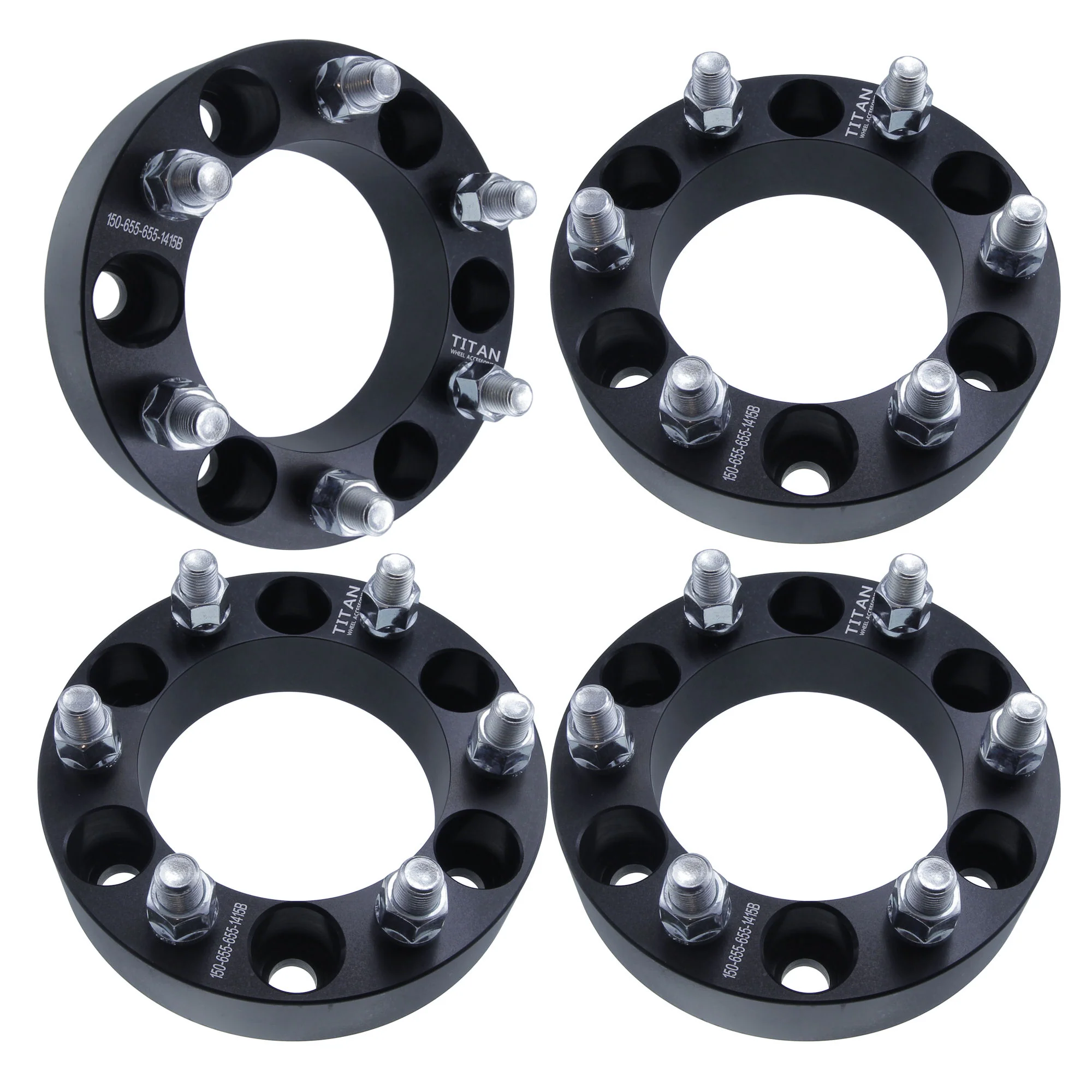 50mm (2") Wheel Spacers for Infiniti and Nissan Trucks | 6x5.5 (6x139.7) | 12x1.25 Studs |