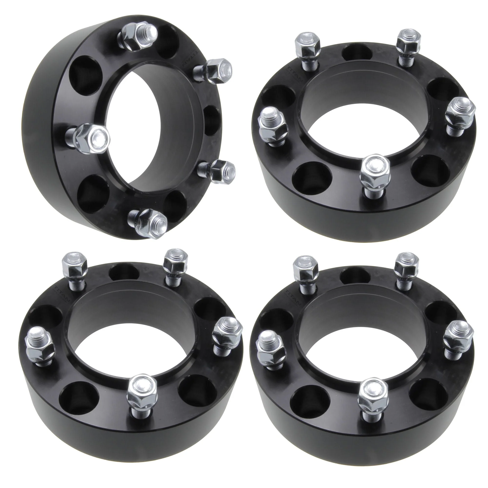 50mm (2") Wheel Spacers for Toyota Tundra 5 Lug | 5x150 | 110 Hubcentric |14x1.5 Studs |